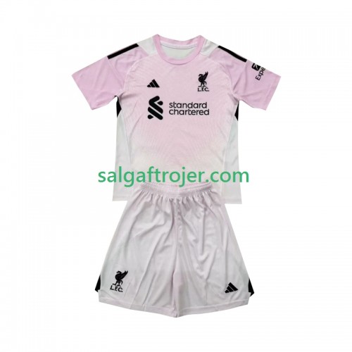 Liverpool Fodboldtrøjer Målmand Børn 3. sæt 2025/26 Kort ærmer Liverpool Fodboldtrøjer Målmand Børn 3. sæt 2025/26 Kort ærmer